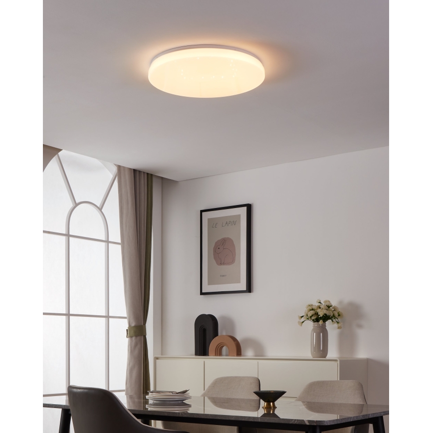 Eglo - LED Dimmable ceiling light LED/44,8W/230V 2700-6500K ZigBee