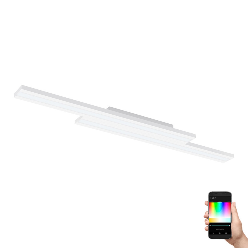 Eglo - LED RGBW Dimmable ceiling light LED/20,4W/230V ZigBee