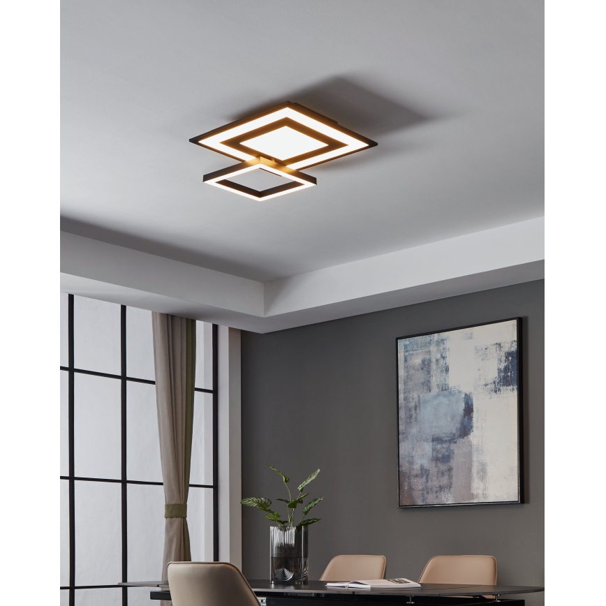 Eglo - LED RGBW Dimmable ceiling light LED/21,6W/230V ZigBee