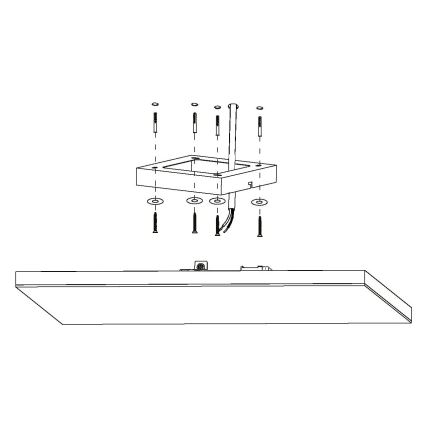 Eglo - LED RGBW Dimmable ceiling light LED/32,4W/230V ZigBee