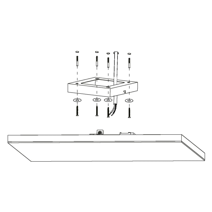 Eglo - LED RGBW Dimmable ceiling light LED/32,4W/230V ZigBee