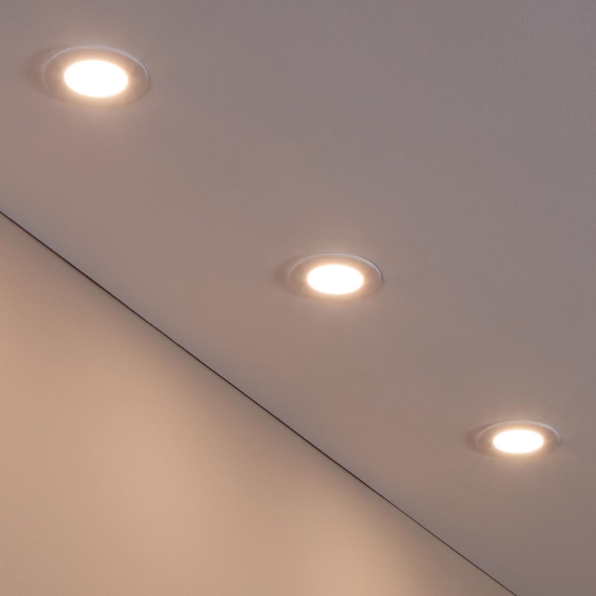 Eglo - SET 3xLED Dimmable recessed light FUEVA-Z  LED/2,8W/230V IP44
