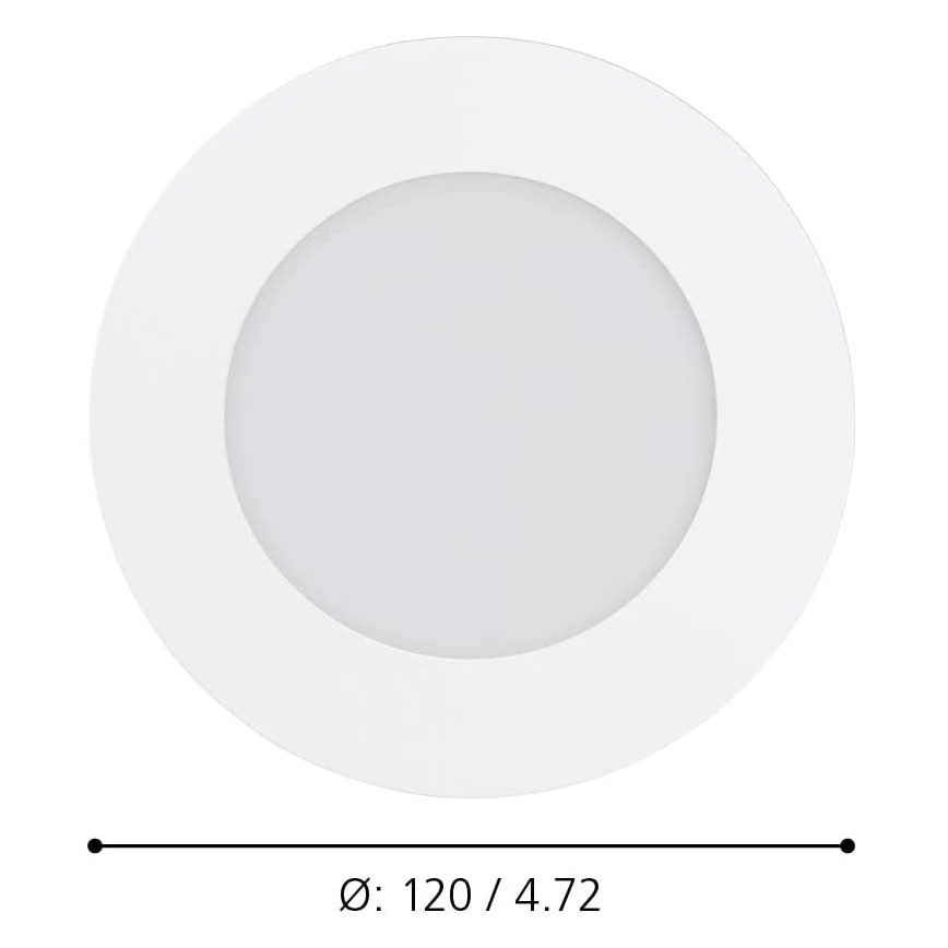 Eglo - Dimmable LED Bathroom Light, 5.4 W, 230 V, IP44, ZigBee, Ø 11.7 cm