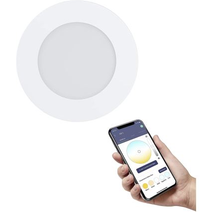 Eglo - LED Dimmable bathroom light LED/5,4W/230V IP44 ZigBee
