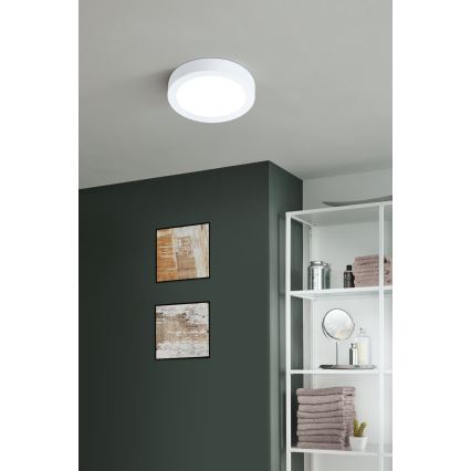 Eglo - LED Dimmable bathroom ceiling light LED/16,5W/230V 2700-6500K IP44 ZigBee