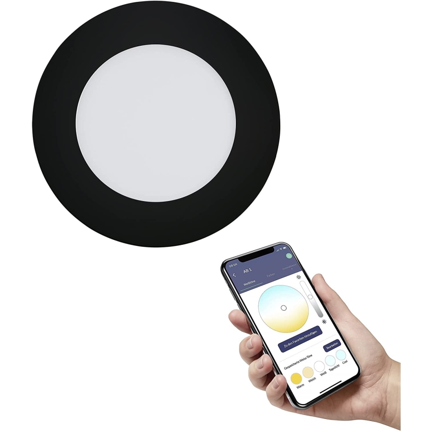 Eglo - LED Dimmable bathroom light LED/5,4W/230V IP44 ZigBee