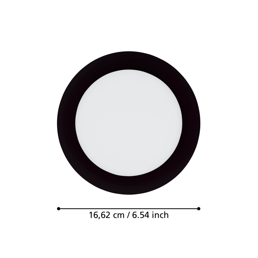 Eglo - LED Dimmable bathroom recessed light LED/10,5W/230V 2700-6500K IP44 ZigBee