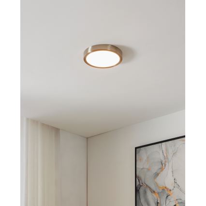 Eglo - LED Dimmable bathroom ceiling light LED/16,5W/230V IP44 ZigBee