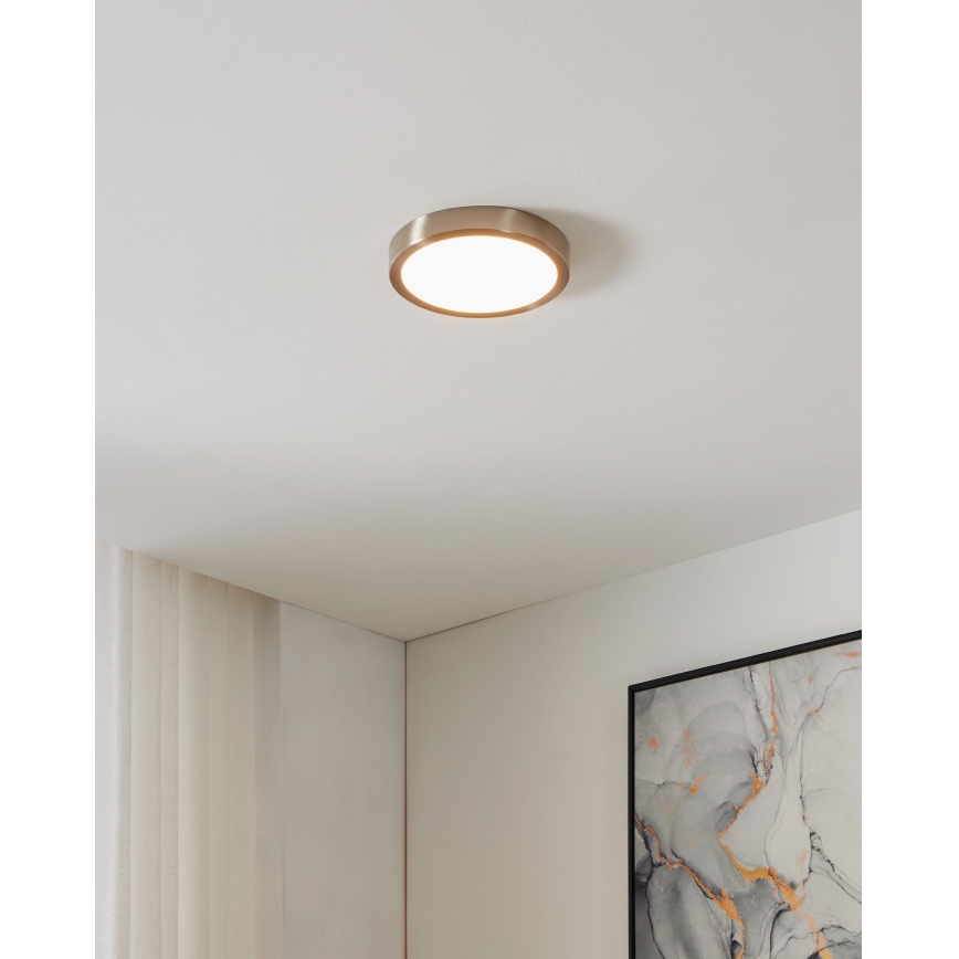 Eglo - LED Dimmable bathroom ceiling light LED/16,5W/230V IP44 ZigBee
