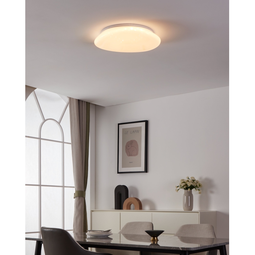 Eglo - LED RGBW Dimmable ceiling light LED/21,6W/230V ZigBee