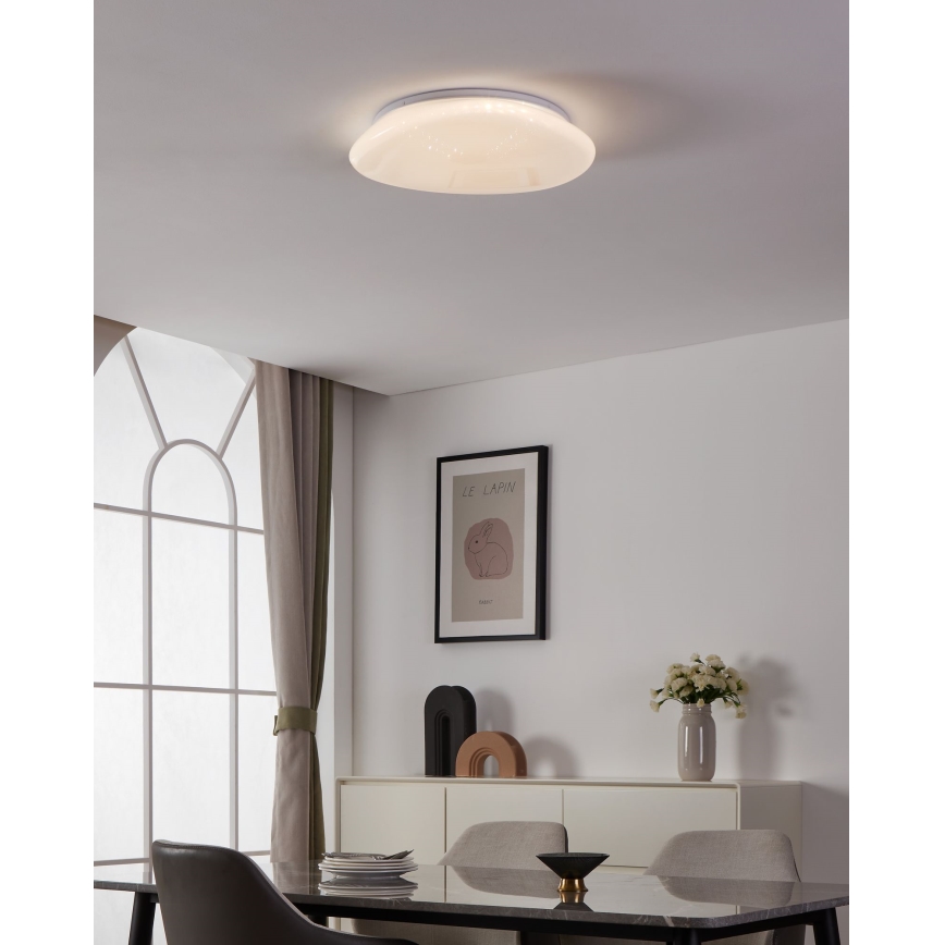 Eglo - LED RGBW Dimmable ceiling light LED/21,6W/230V ZigBee