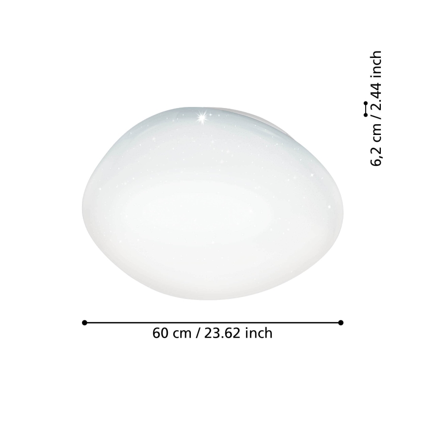 Eglo - LED RGBW Dimmable ceiling light LED/33W/230V ZigBee