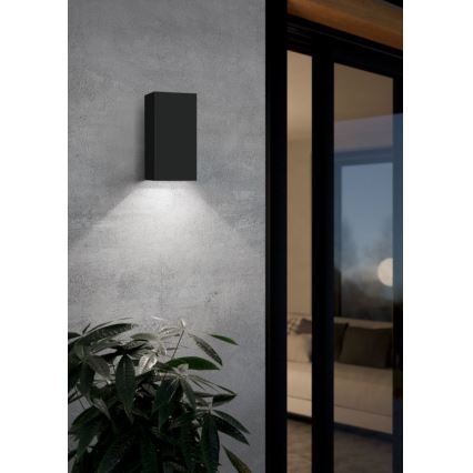 Eglo - LED RGB Dimmable outdoor wall light 2xGU10/5W/230V IP55 2700-6500K