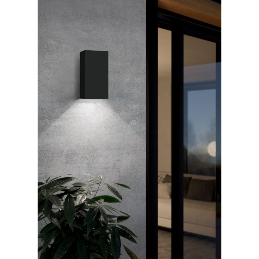 Eglo - LED RGB Dimmable outdoor wall light 2xGU10/5W/230V IP55 2700-6500K
