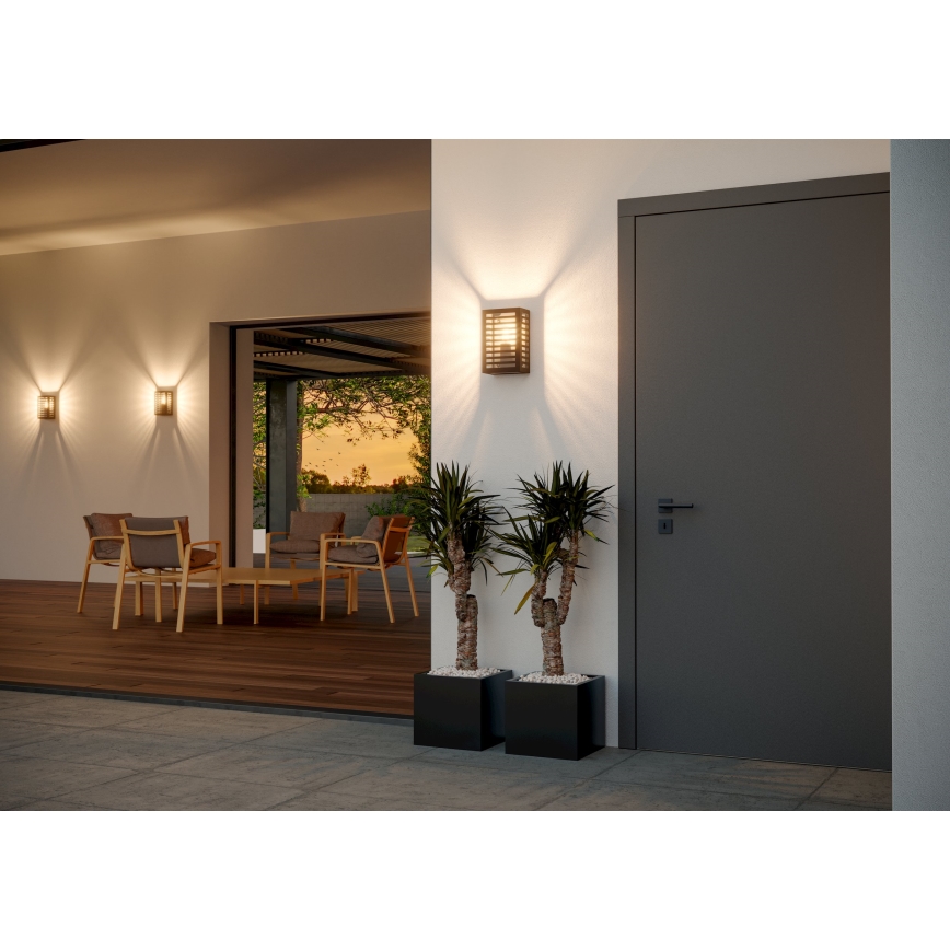Eglo - Outdoor wall light 1xE27/60W/230V IP44