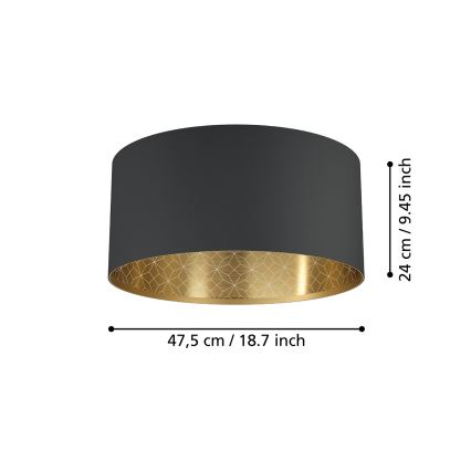 Eglo - Ceiling light 1xE27/40W/230V