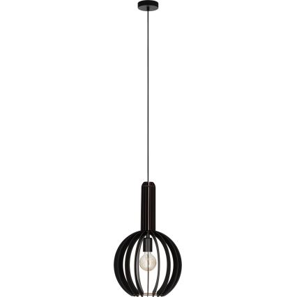 Eglo - Chandelier on a string 1xE27/40W/230V d. 31 cm black