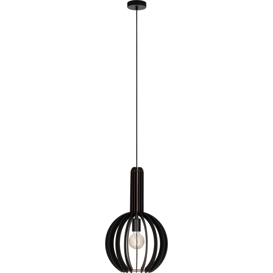 Eglo - Chandelier on a string 1xE27/40W/230V d. 31 cm black