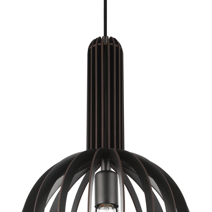 Eglo - Chandelier on a string 1xE27/40W/230V d. 31 cm black