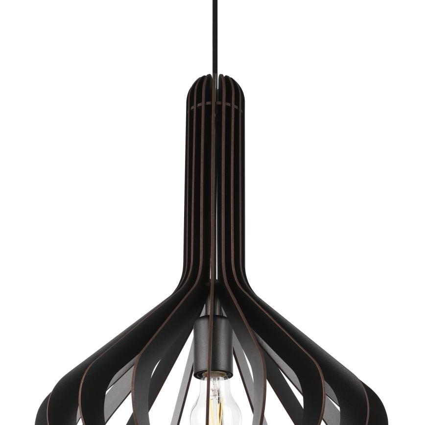 Eglo - Chandelier on a string 1xE27/40W/230V d. 38 cm black