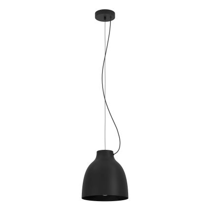 Eglo - Chandelier on a string 1xE27/40W/230V black
