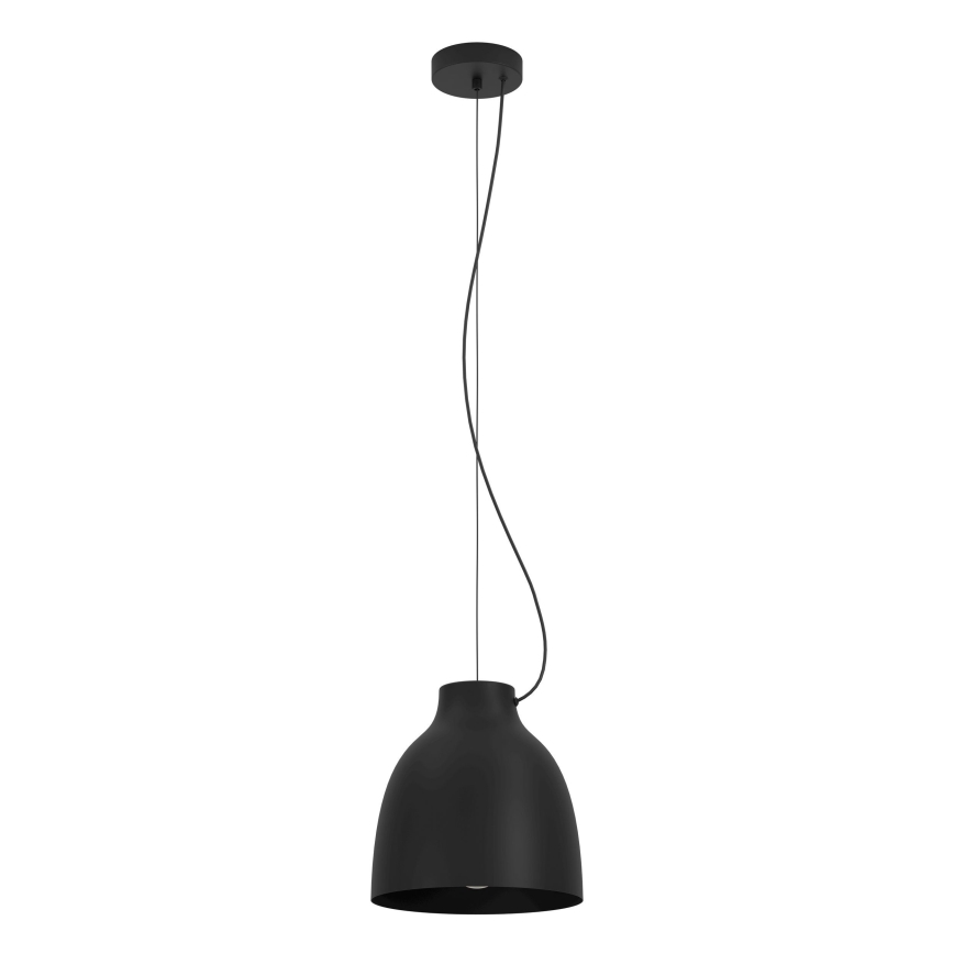 Eglo - Chandelier on a string 1xE27/40W/230V black