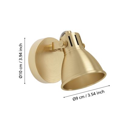Eglo - LED Wall spotlight 1xGU10/3W/230V