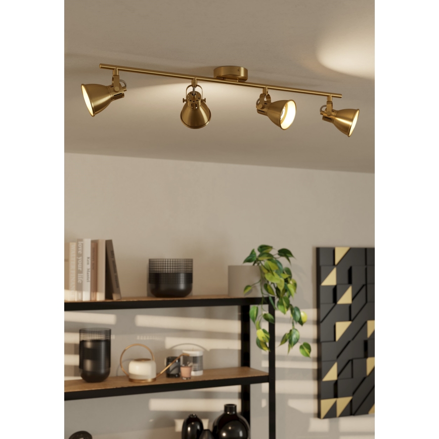 Eglo - LED Spotlight 4xGU10/3W/230V