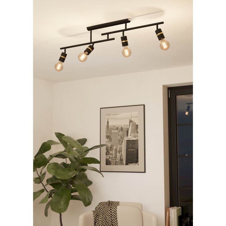 Eglo - Surface-mounted chandelier 4xE27/10W/230V