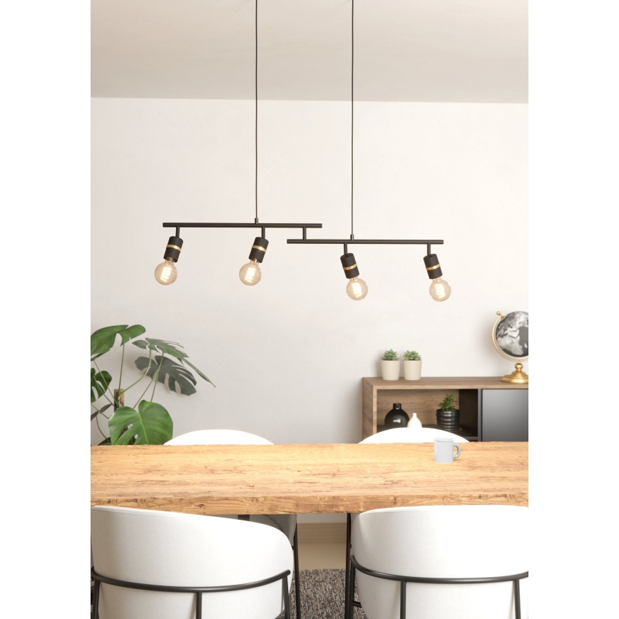 Eglo - Chandelier on a string 4xE27/10W/230V
