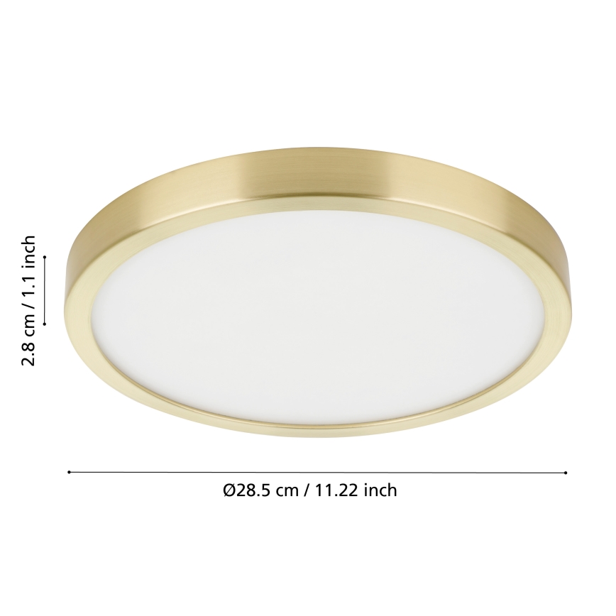 Eglo - LED Ceiling light LED/20,5W/230V d. 28,5 cm