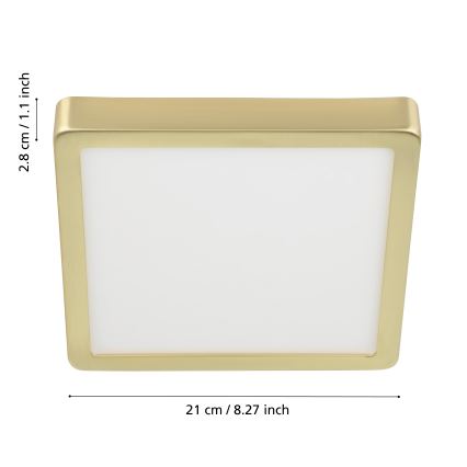 Eglo - LED Ceiling light LED/17W/230V