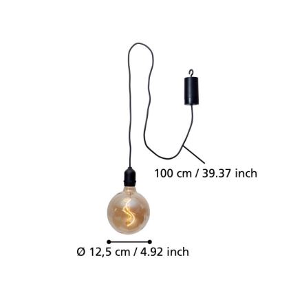 Eglo - LED Outdoor pendant light LED/0,06W/6V IP44 beige