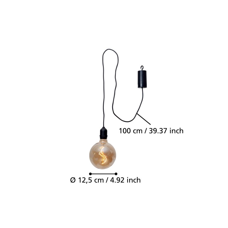 Eglo - LED Outdoor pendant light LED/0,06W/6V IP44 beige