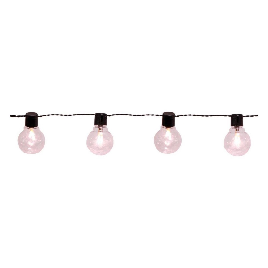 Eglo - LED Outdoor decorative chain 16xLED/0,064W/24V IP44 black