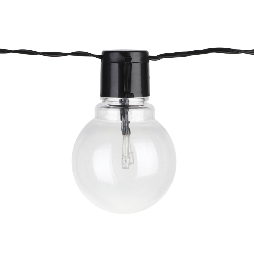 Eglo - LED Outdoor decorative chain 16xLED/0,064W/24V IP44 black