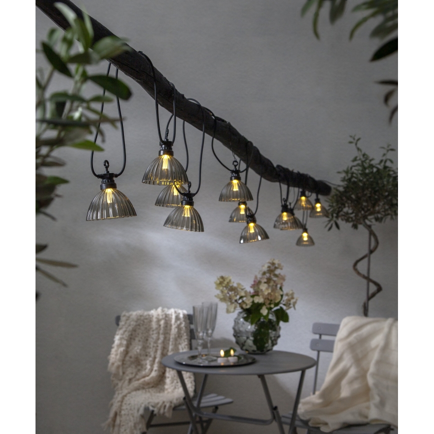 Eglo - LED Outdoor decorative chain 12xLED/0,066W/3,2V IP44