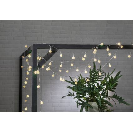Eglo - LED Outdoor decorative chain 50xLED/0,066W/4,5V IP44