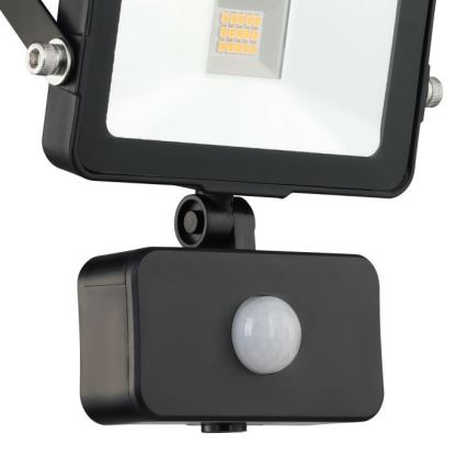 Eglo - LED Solar floodlight with a sensor 15xLED/0,03W/3,7V 2600 mAh IP44