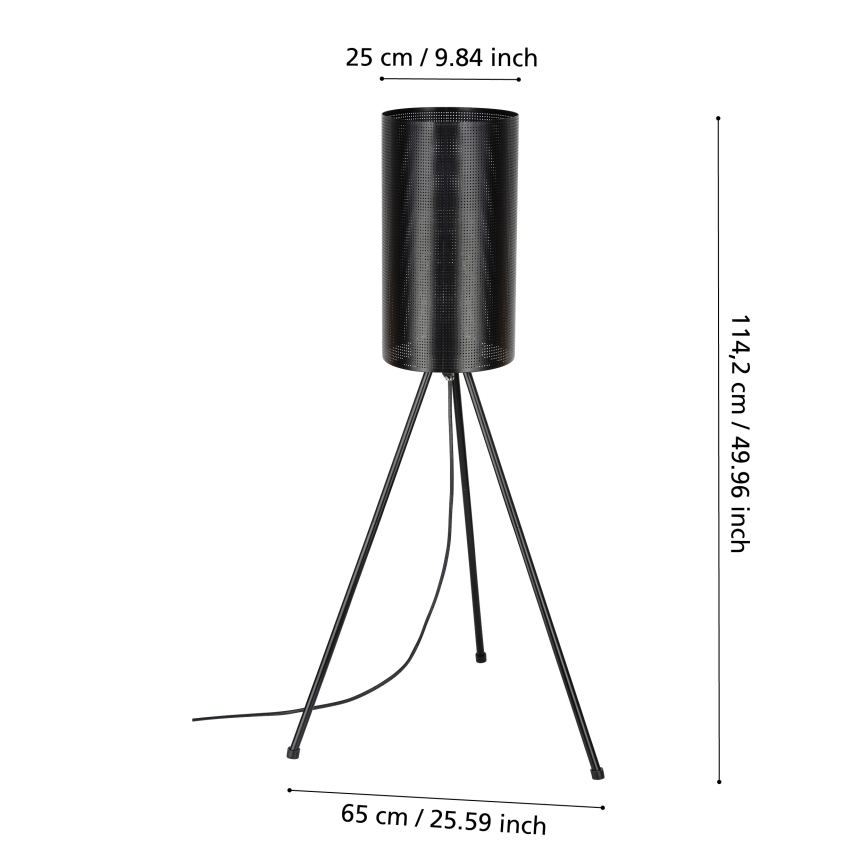 Eglo - Outdoor floor lamp 1xE27/40W/230V IP44