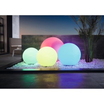 Eglo 900268 - LED RGB Dimmable outdoor lamp 1xE27/9W/230V 2700-6500K IP65 ø300