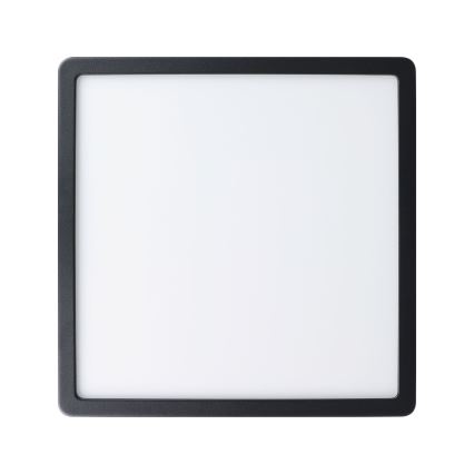 Eglo - LED Bathroom ceiling light LED/20,5W/230V IP44 black