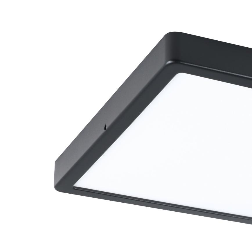 Eglo - LED Bathroom ceiling light LED/20,5W/230V IP44 black
