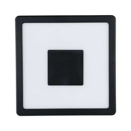 Eglo - LED Outdoor ceiling light LED/17W/230V IP44 black