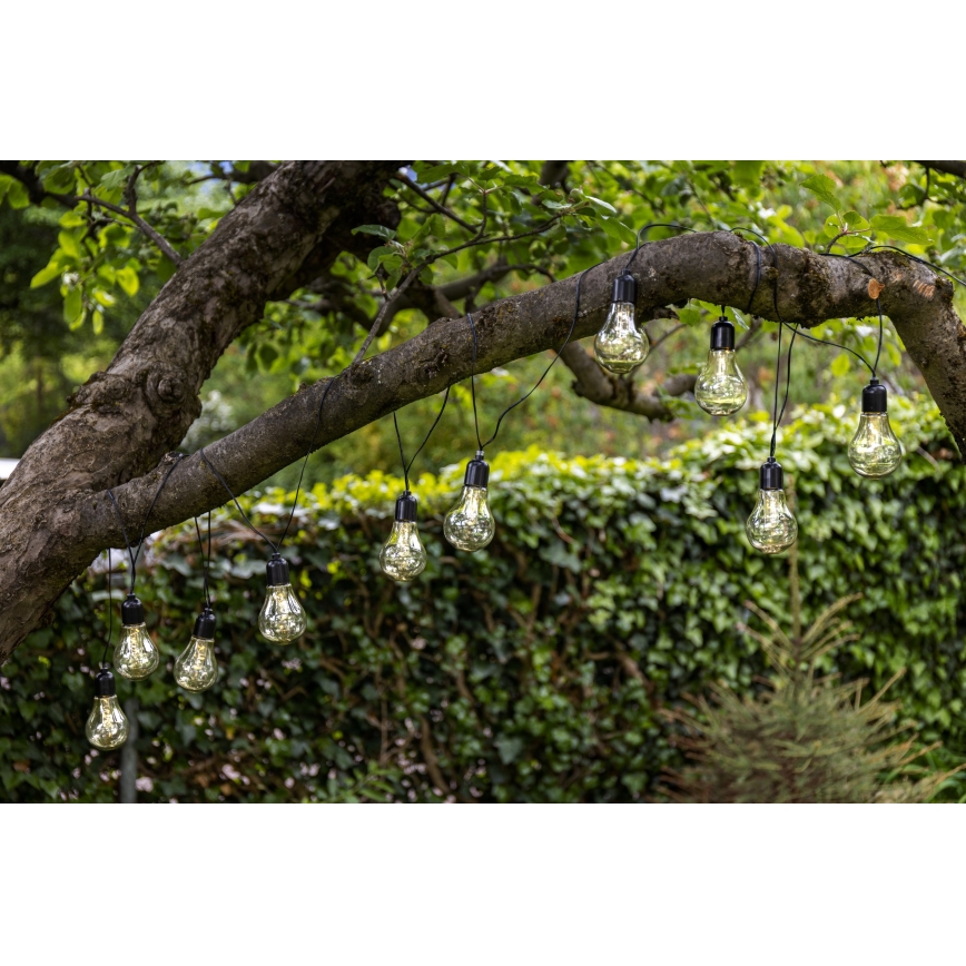 Eglo - LED Outdoor decorative chain 10xLED/0,06W/3V IP44