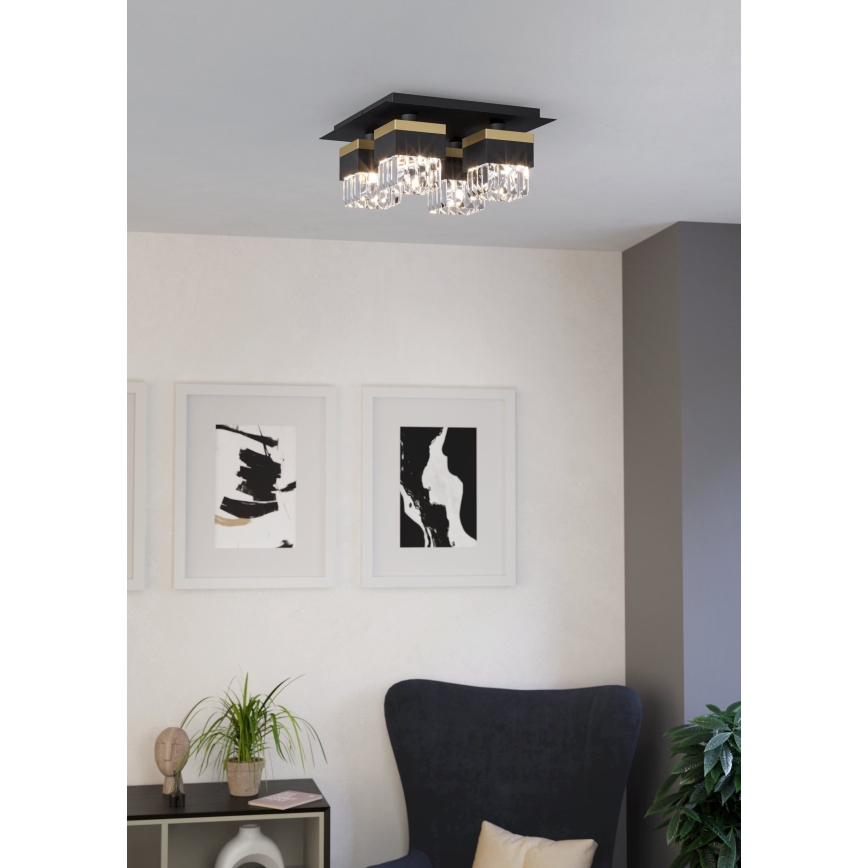 Eglo - Ceiling light 4xE14/40W/230V