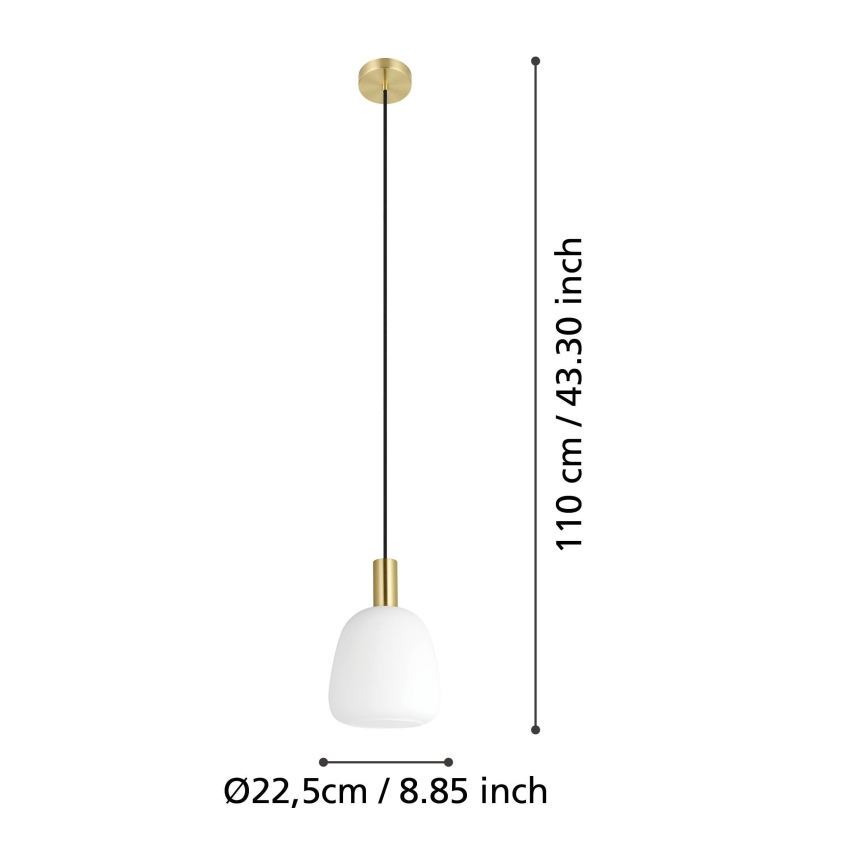 Eglo - Chandelier on a string 1xE27/40W/230V