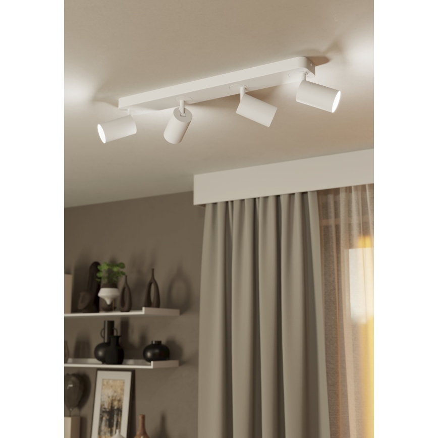 Eglo -LED RGBW Dimmable spotlight 4xGU10/4,9W/230V white