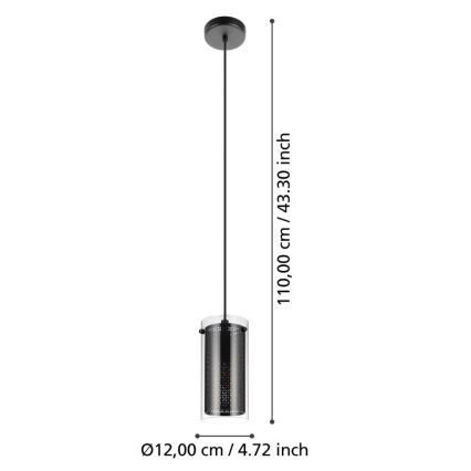 Eglo - Chandelier on a string 1xE27/10W/230V