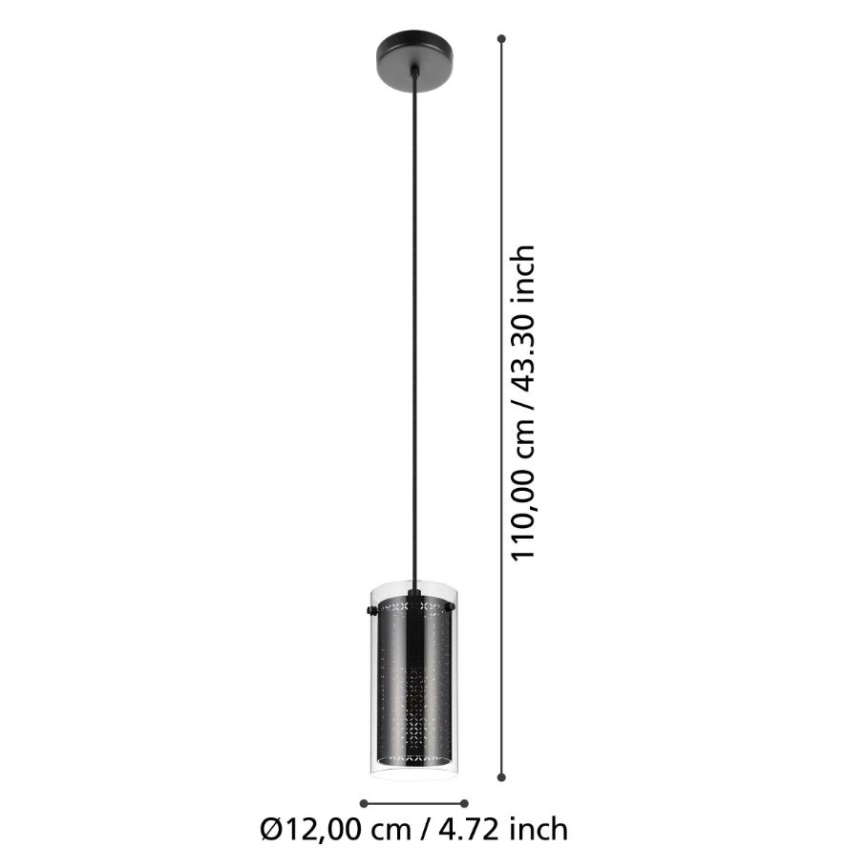 Eglo - Chandelier on a string 1xE27/10W/230V